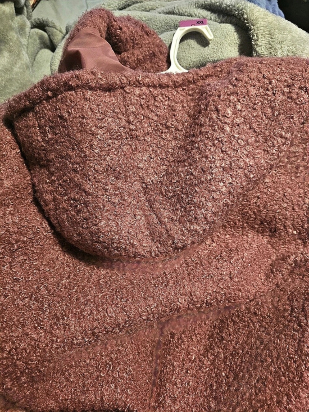 a new day Teddy Coat Pink XxL - Picture 2 of 3